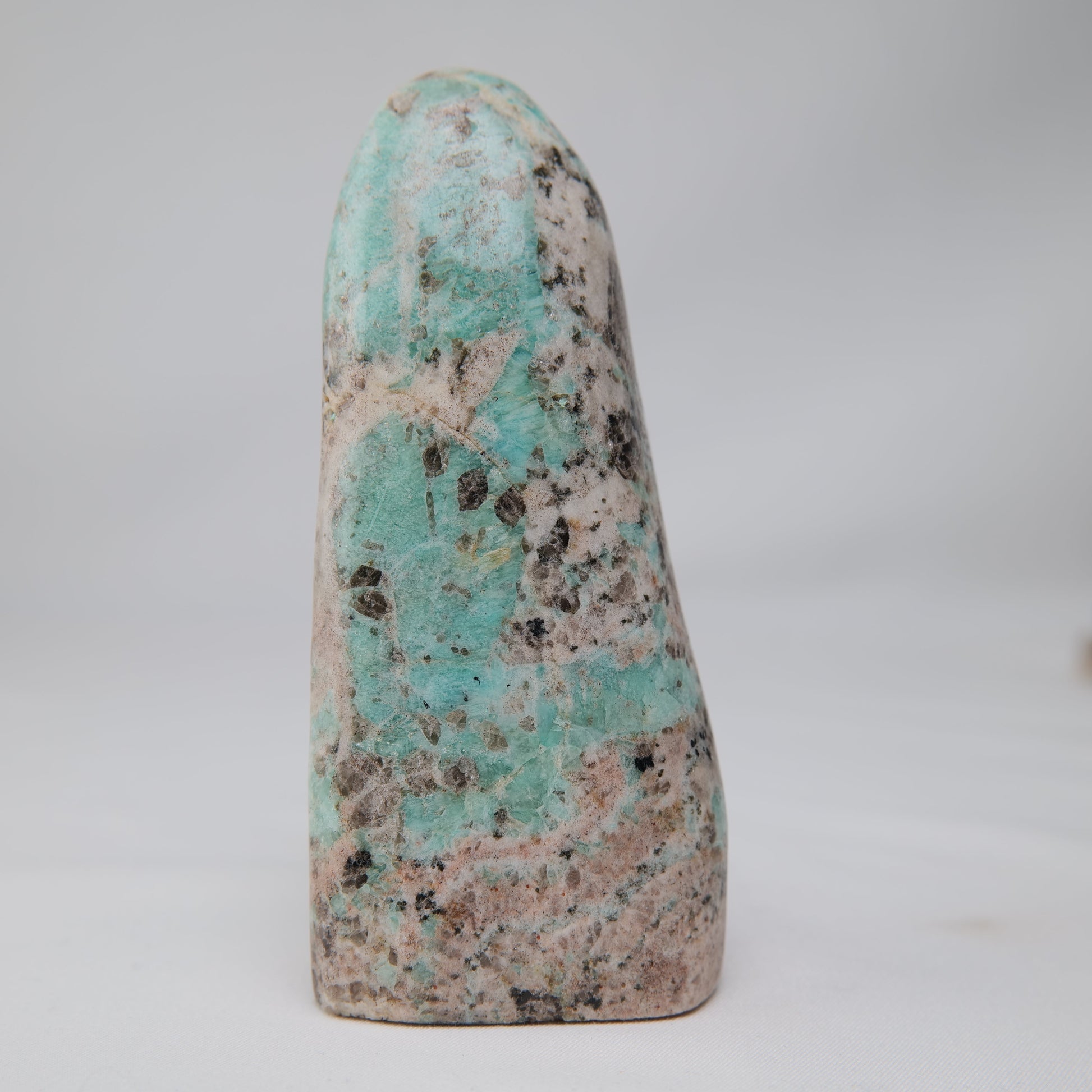 Amazonite Freeform — 286 g (115 mm) - Luna Panther