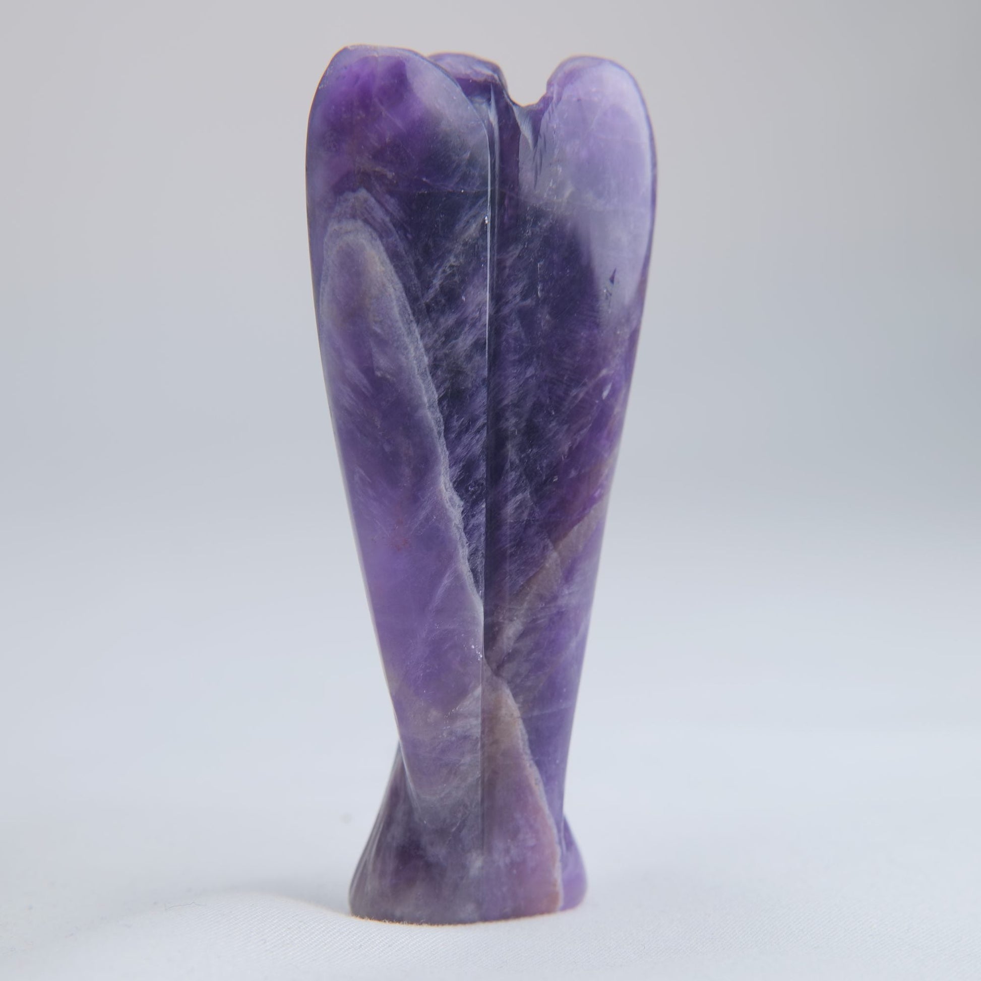 Amethyst Angel Carving 58g 80mm - Luna Panther