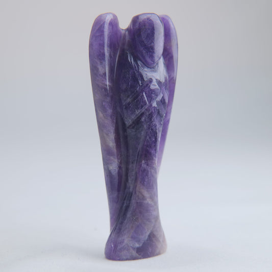 Amethyst Angel Carving 58g 80mm - Luna Panther alternate view