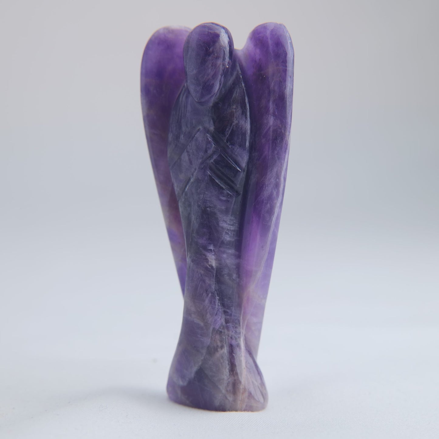 Amethyst Angel Carving 58g 80mm - Luna Panther