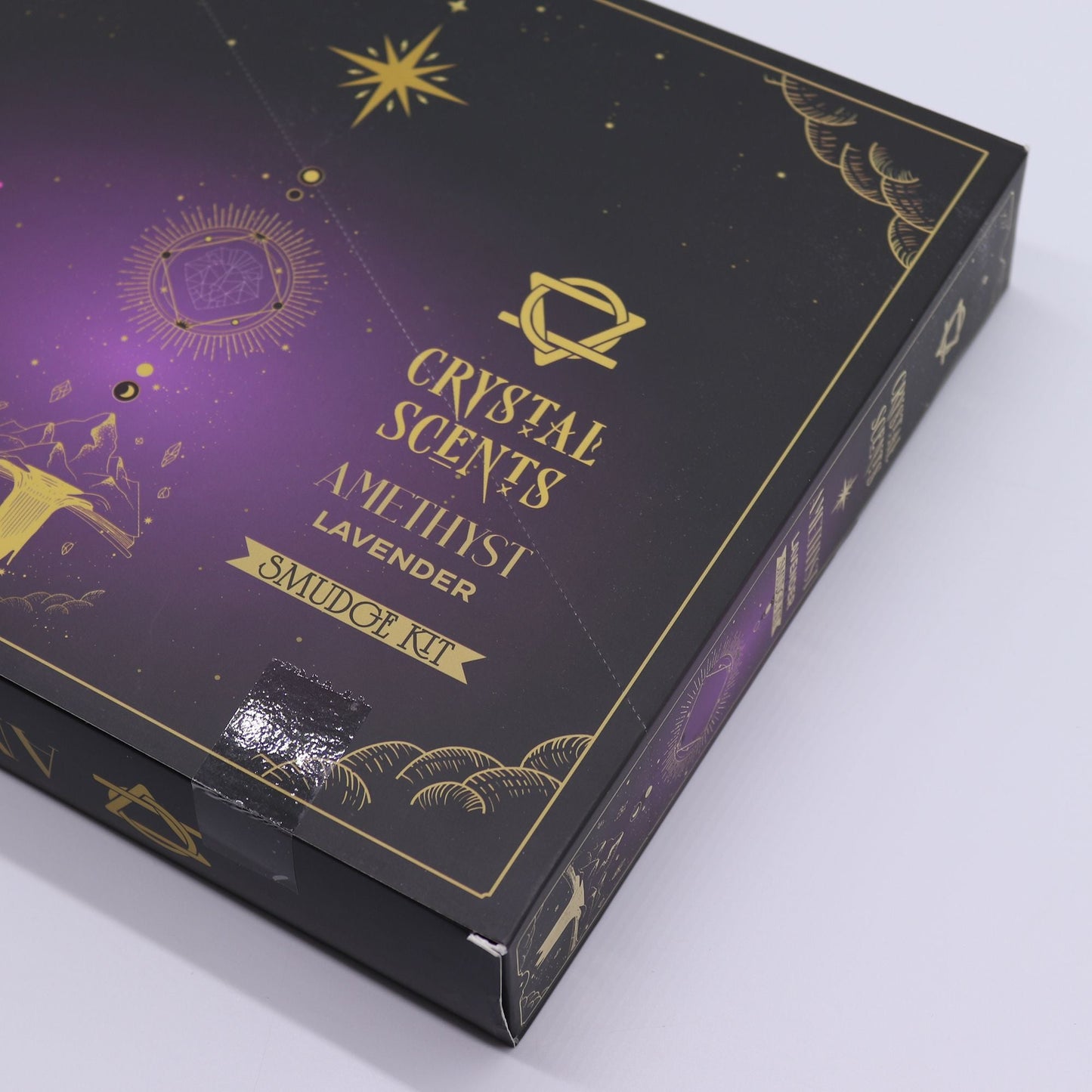 Amethyst Crystal Scents Smudge Incense - Lavender - Luna Panther