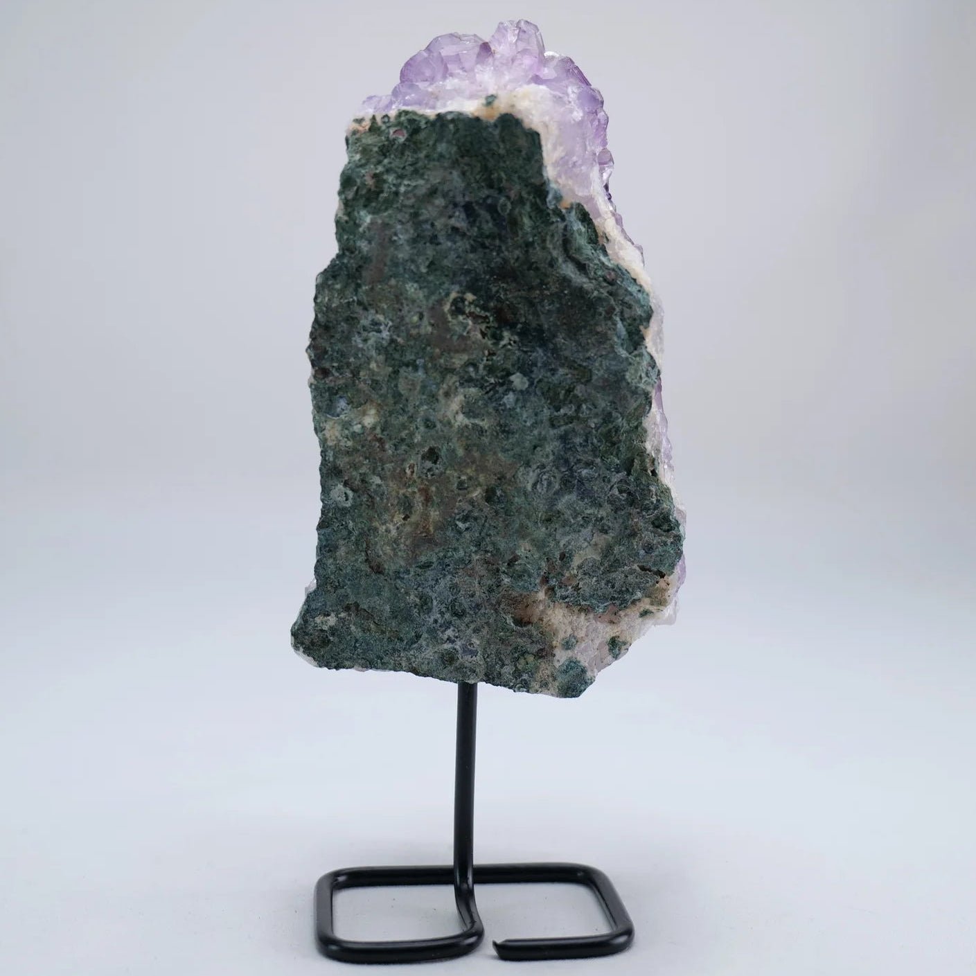 Amethyst Druzy on Stand 387g - Luna Panther