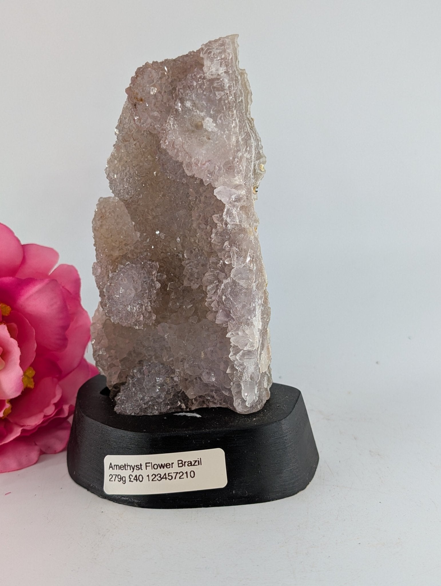 Polished Amethyst Flower 279 grams featuring rich purple colour and natural clarity - Luna Panther