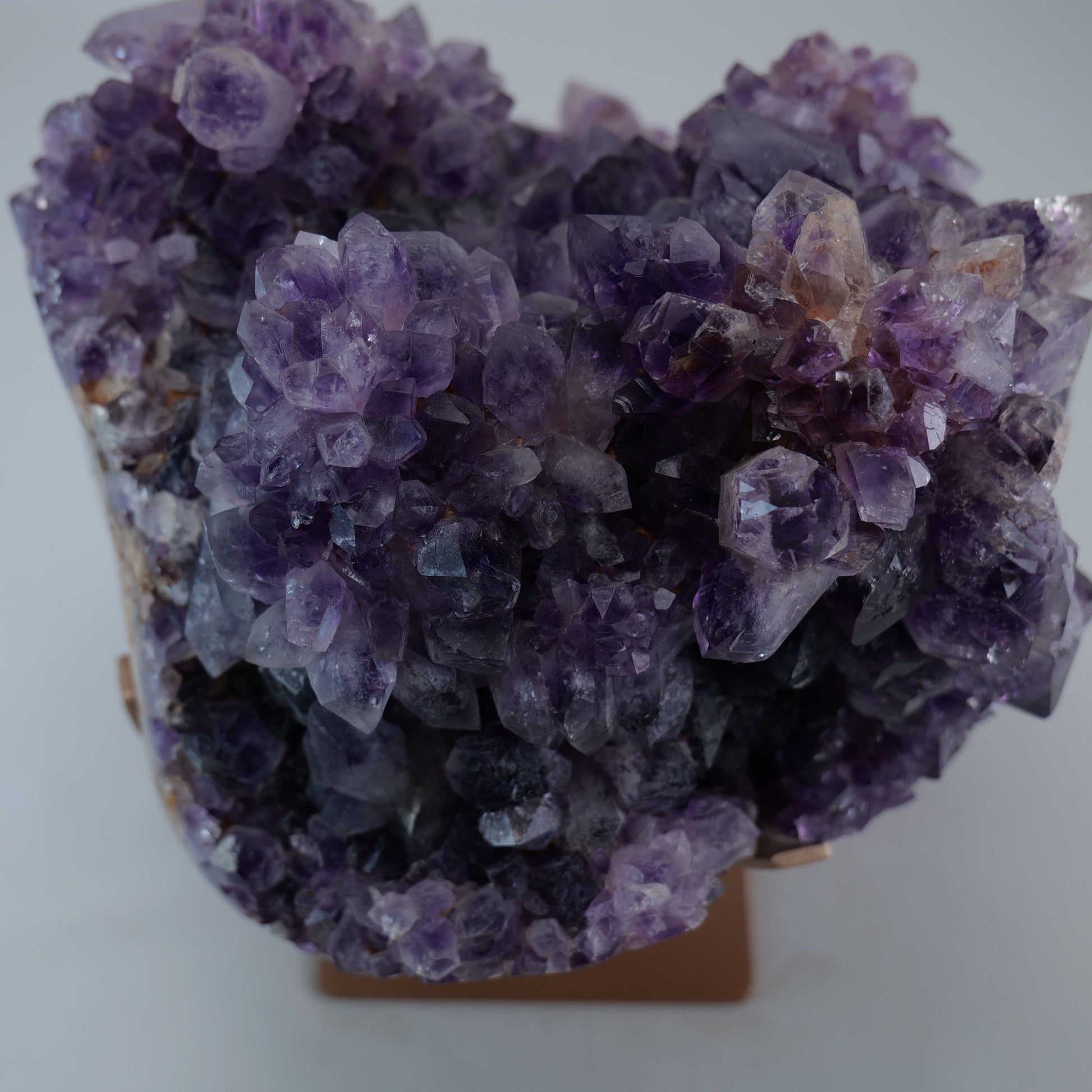Amethyst Flower 7085g on Rotating Stand - Luna Panther
