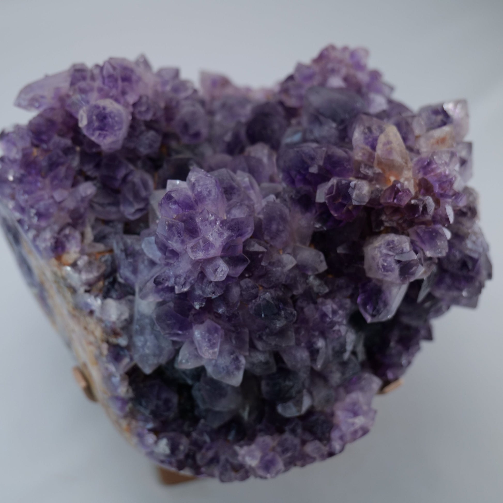 Amethyst Flower 7085g on Rotating Stand - Luna Panther