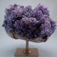 Amethyst Flower 7085g on Rotating Stand - Luna Panther