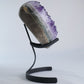 Amethyst Heart 1535g on Custom Stand - Luna Panther