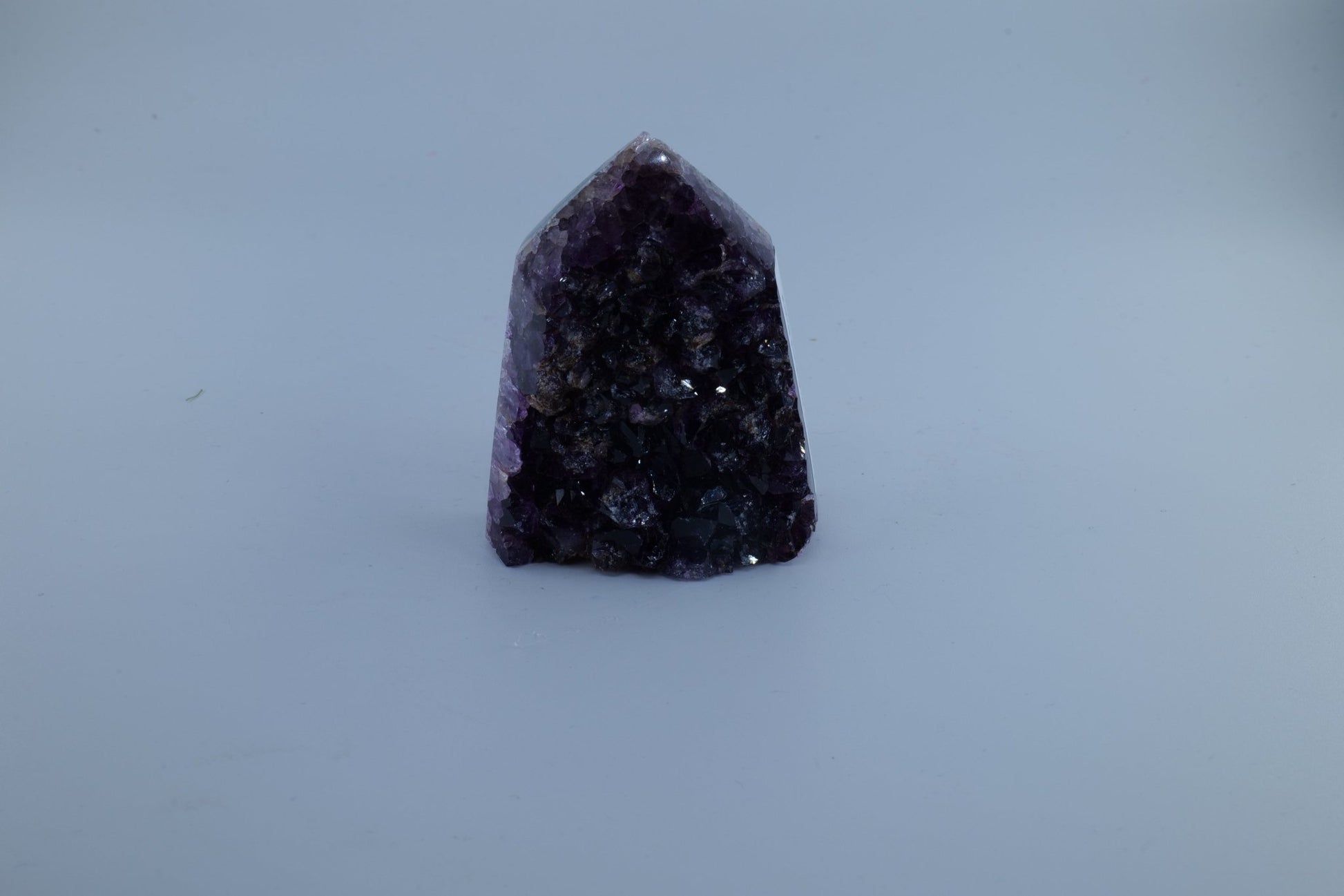 Polished Amethyst Polished Point 145g featuring rich purple colour and natural clarity - Luna Panther