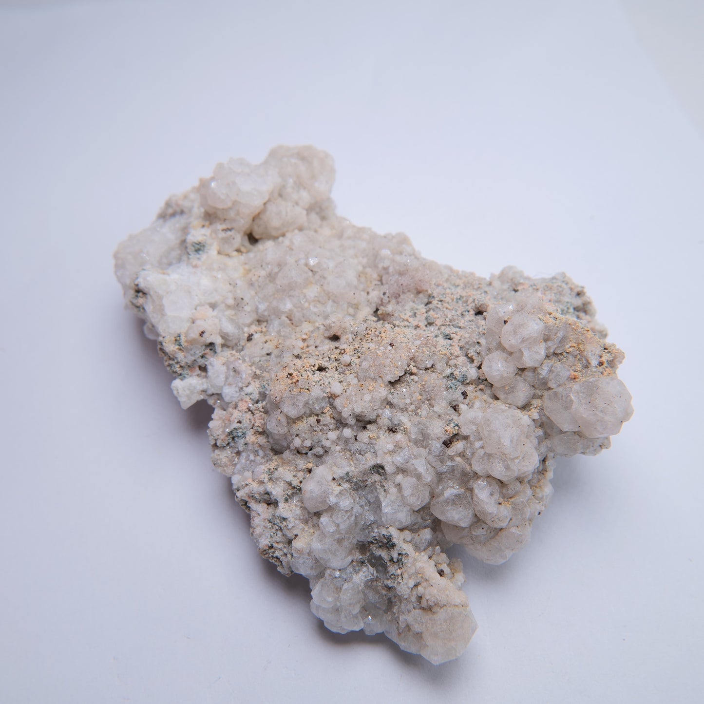 Analcime & Calcite from Croft Quarry, Croft, UK - 219g