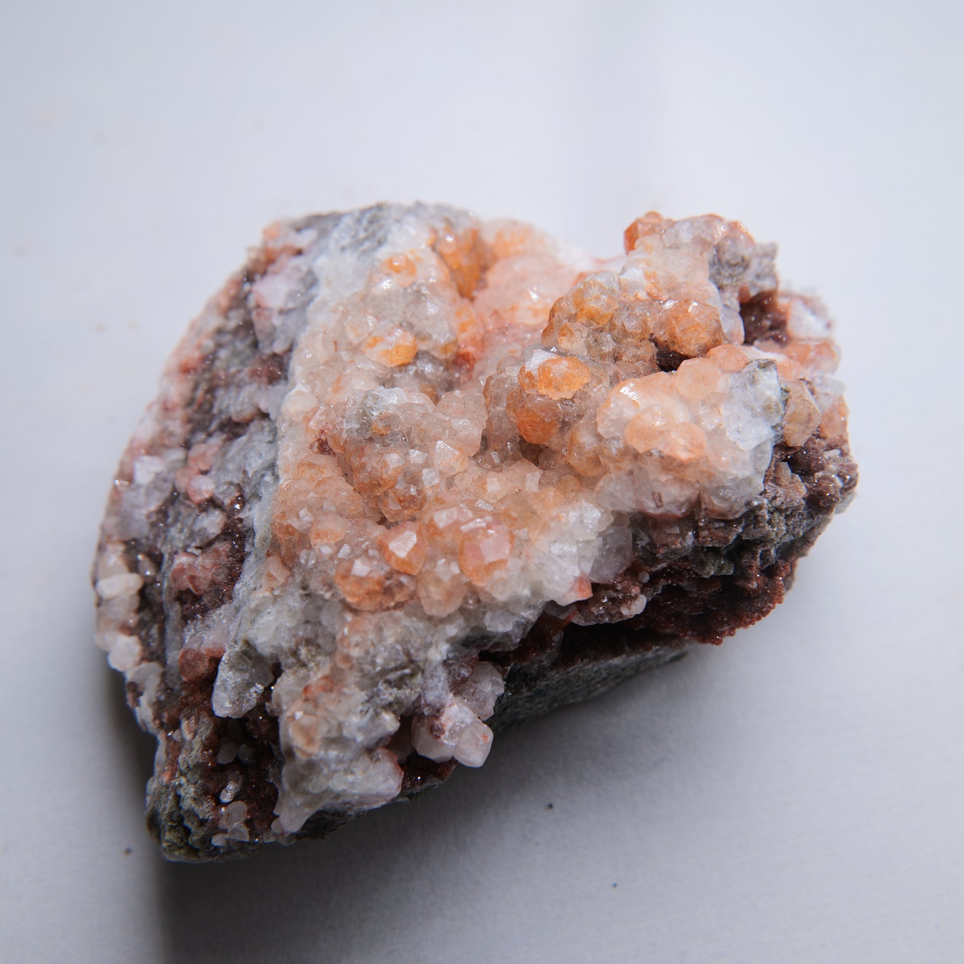 Analcime & Calcite from Croft Quarry, Croft, UK - 426g