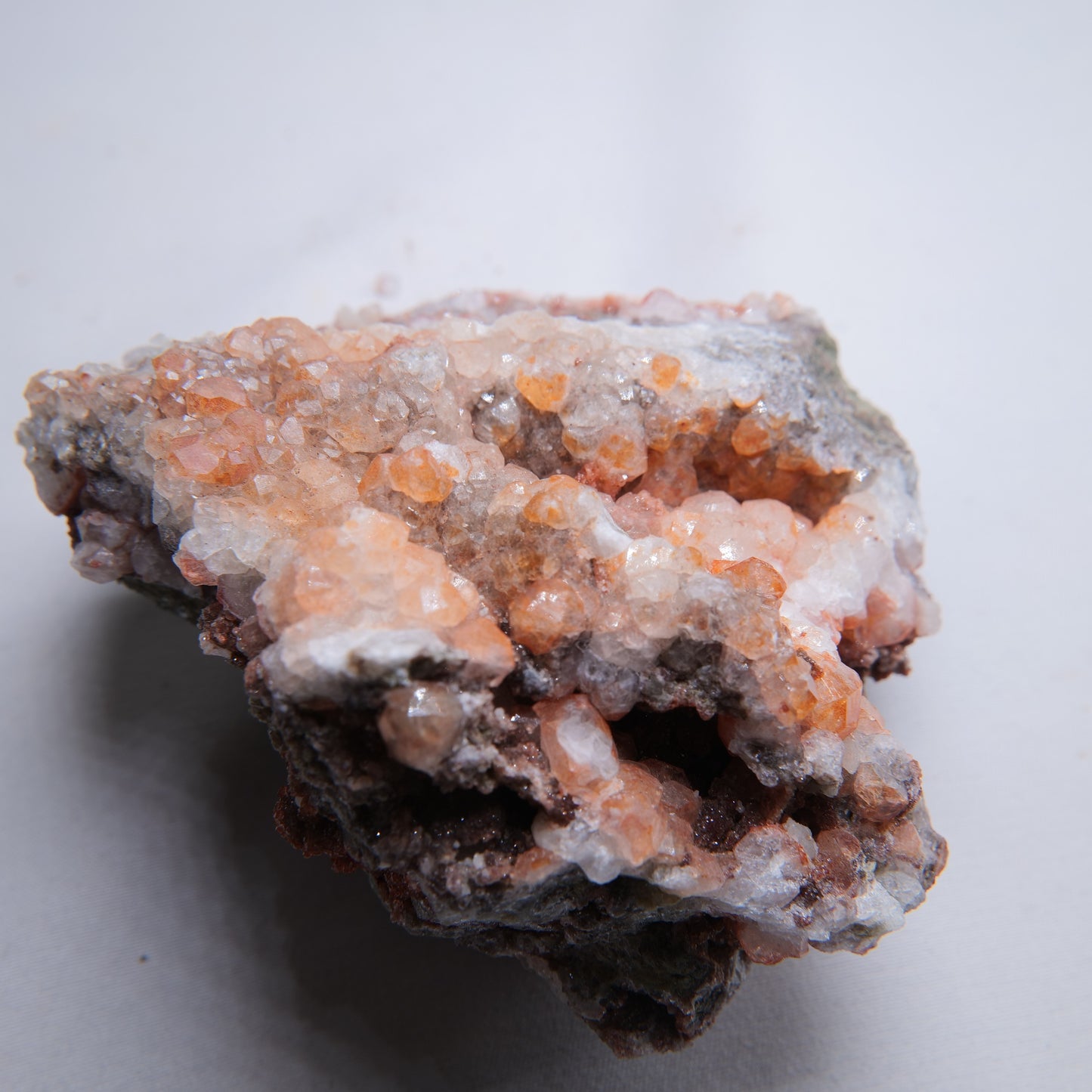 Analcime & Calcite from Croft Quarry, Croft, UK - 426g