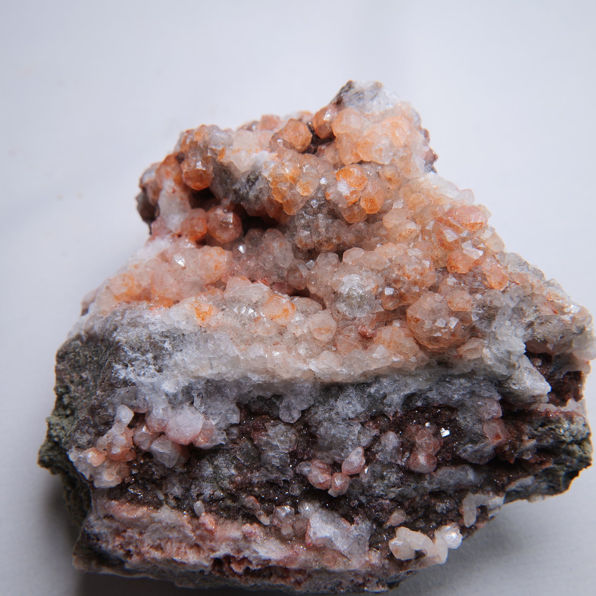 Analcime & Calcite from Croft Quarry, Croft, UK - 426g