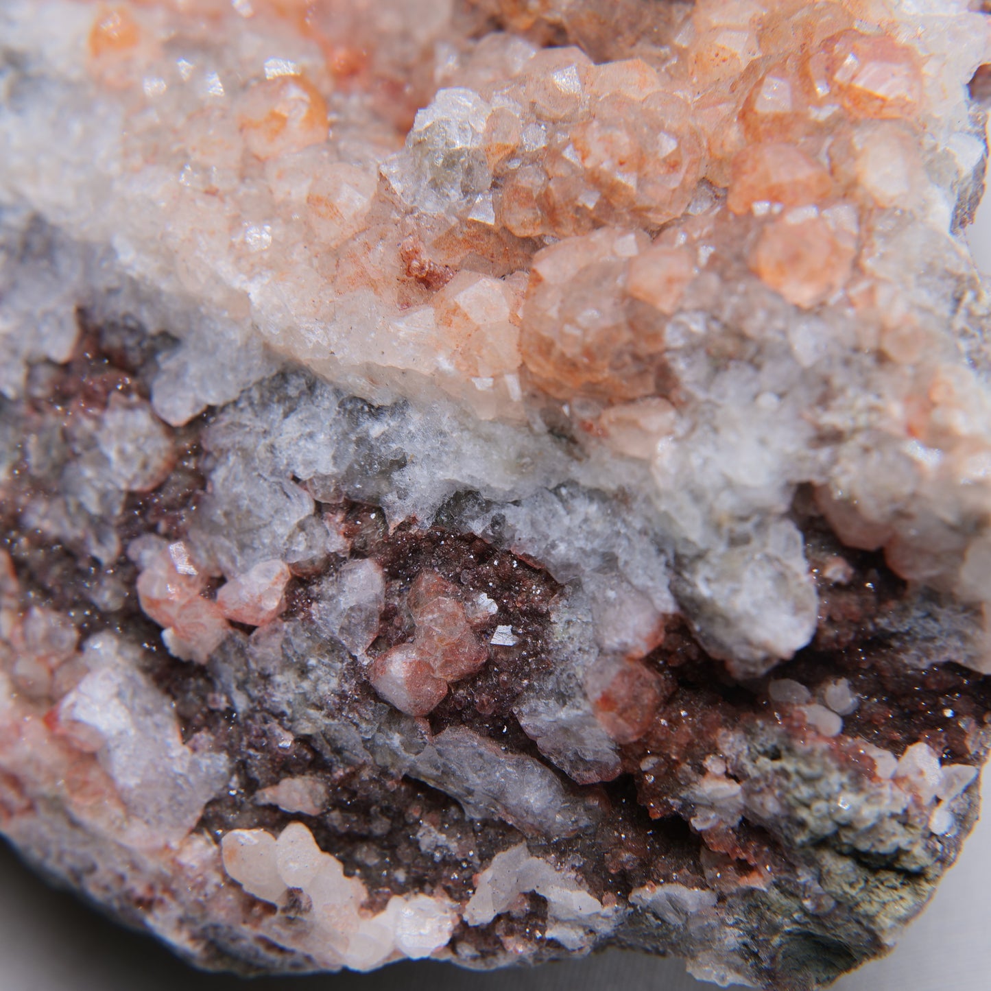 Analcime & Calcite from Croft Quarry, Croft, UK - 426g