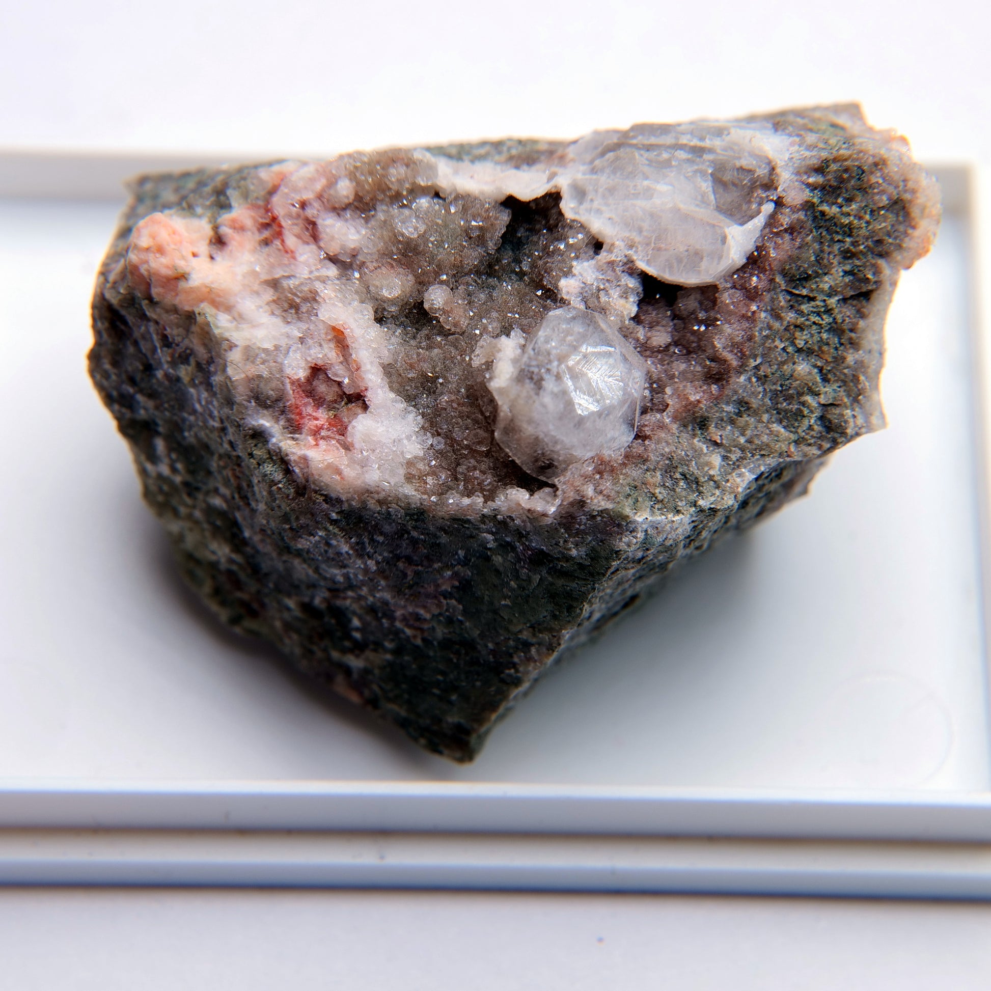 Analcime from Croft Quarry, Croft, UK - 33.73g