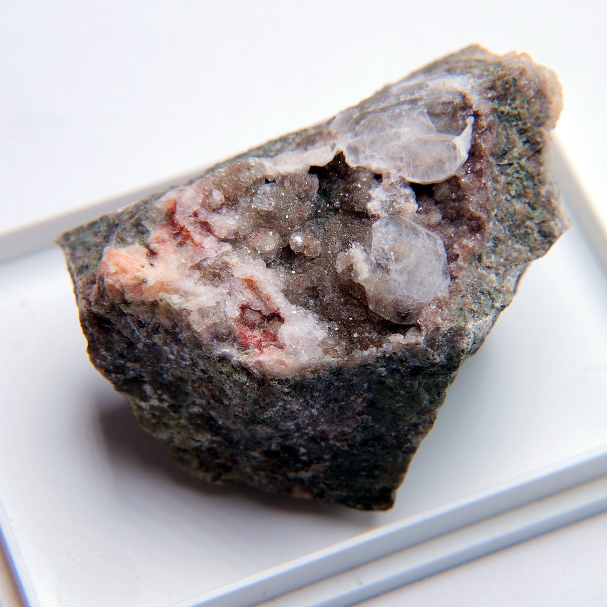 Analcime from Croft Quarry, Croft, UK - 33.73g — minerals, image 7 of 7.