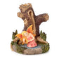 Polished Ancient Tree Fairy Lake Backflow Incense Burner featuring natural patterning and unique variations - Luna Panther