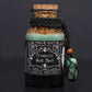 Ancient Witch Bath Spell Potion & Aventurine Crystal Amulet - Prosperity - Luna Panther