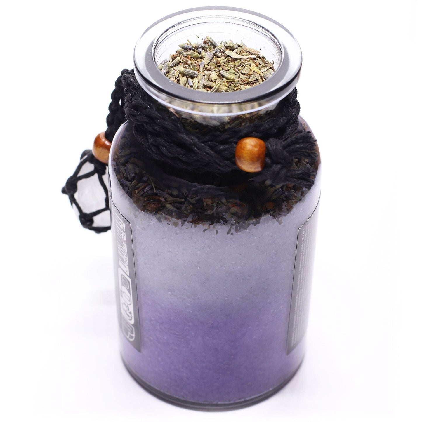 Ancient Witch Bath Spell Potion & Rock Crystal Amulet - Cleansing - Luna Panther