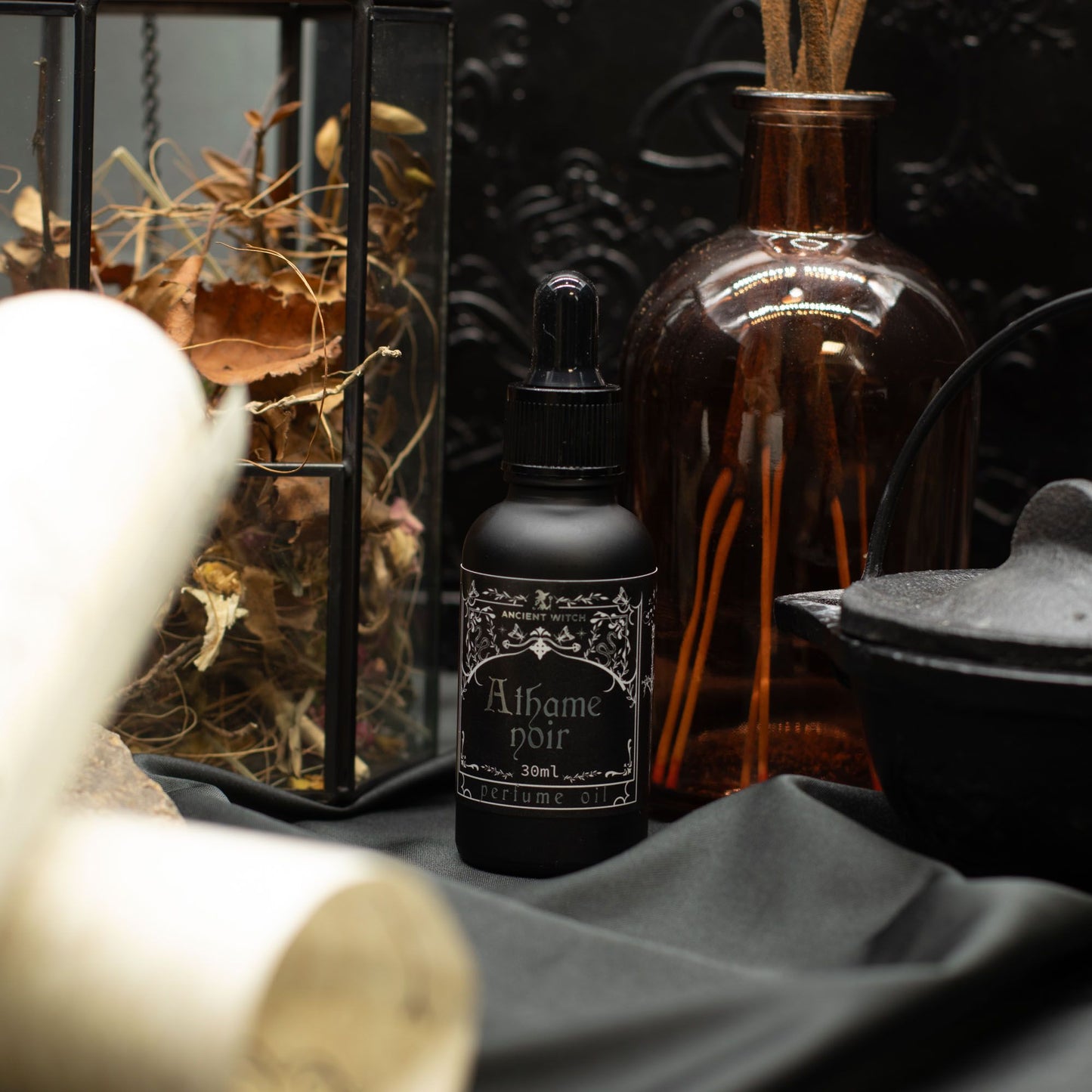 Ancient Witch Perfume Oil - Athame Noir - Luna Panther