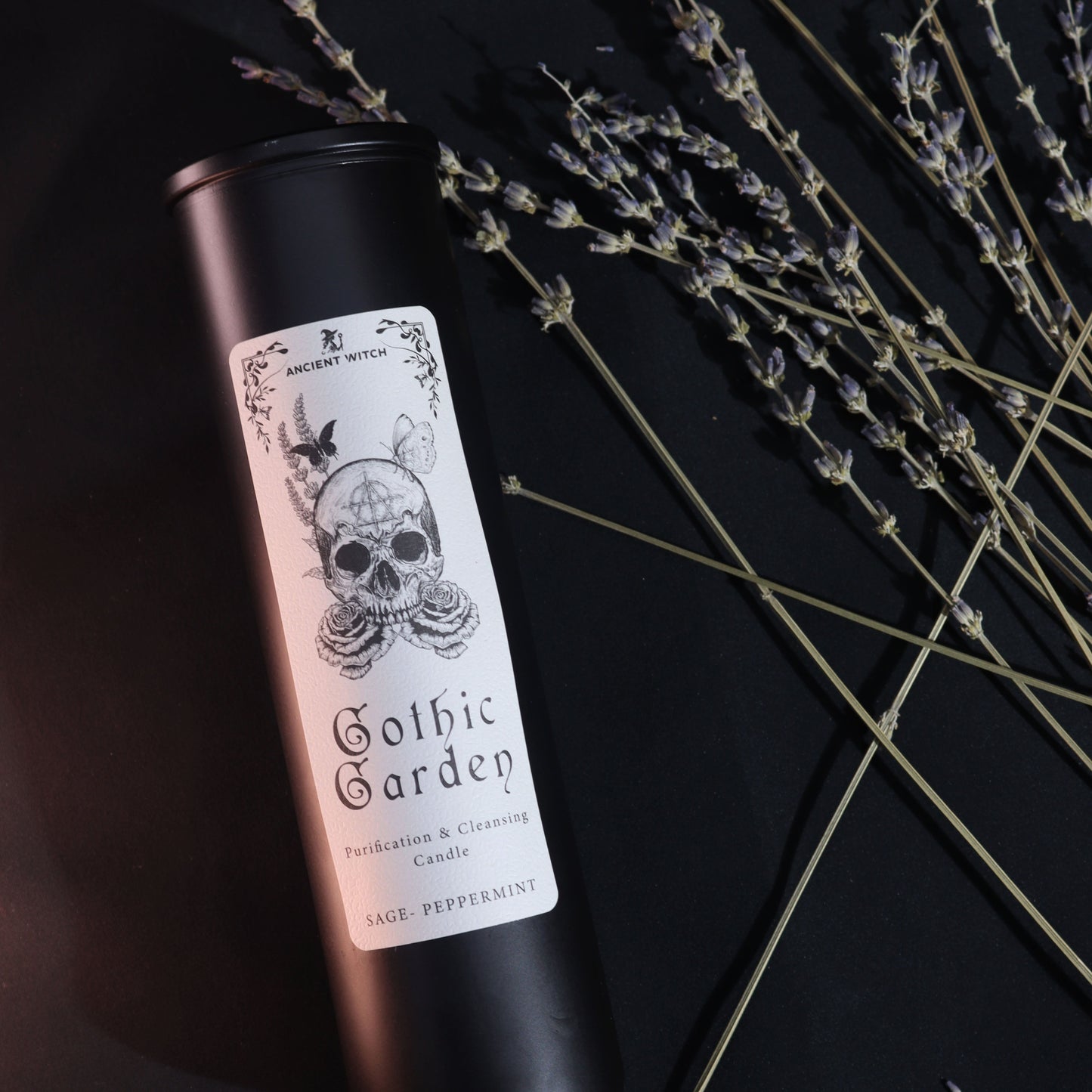Ancient Witch Ritual Candles - Gothic Garden - Luna Panther