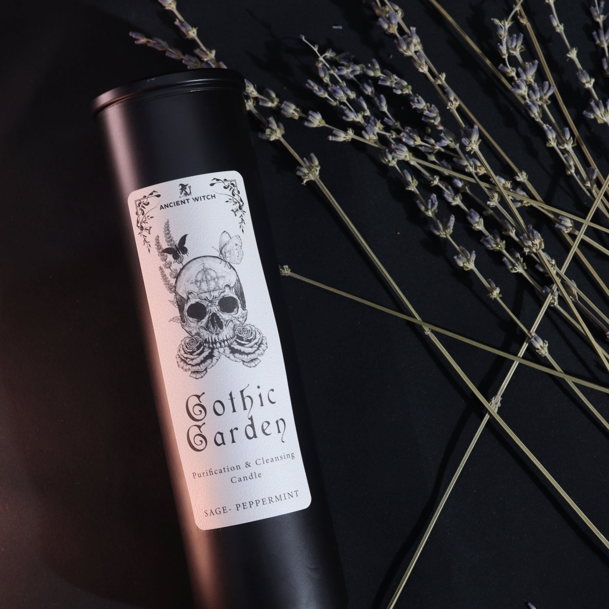 Ancient Witch Ritual Candles - Gothic Garden - Luna Panther