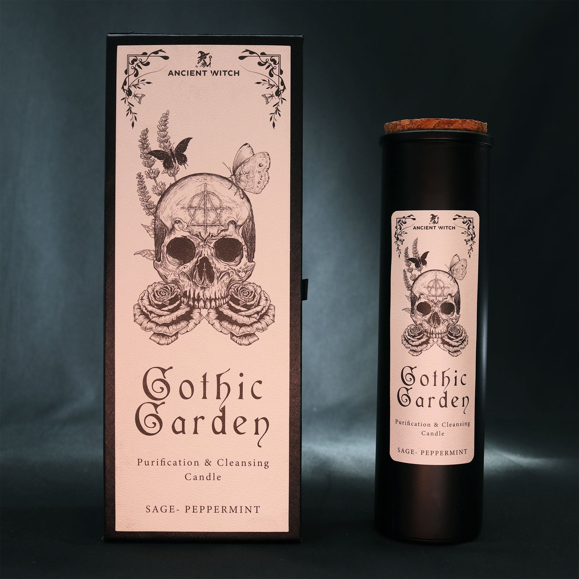 Ancient Witch Ritual Candles - Gothic Garden - Luna Panther