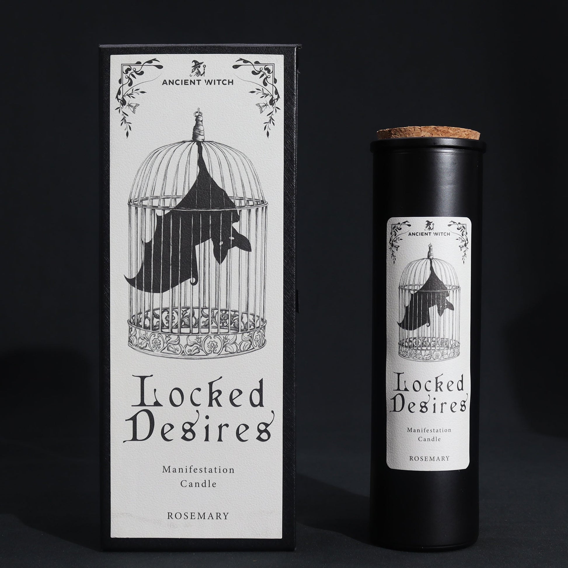 Ancient Witch Ritual Candles - Locked Desires - Luna Panther