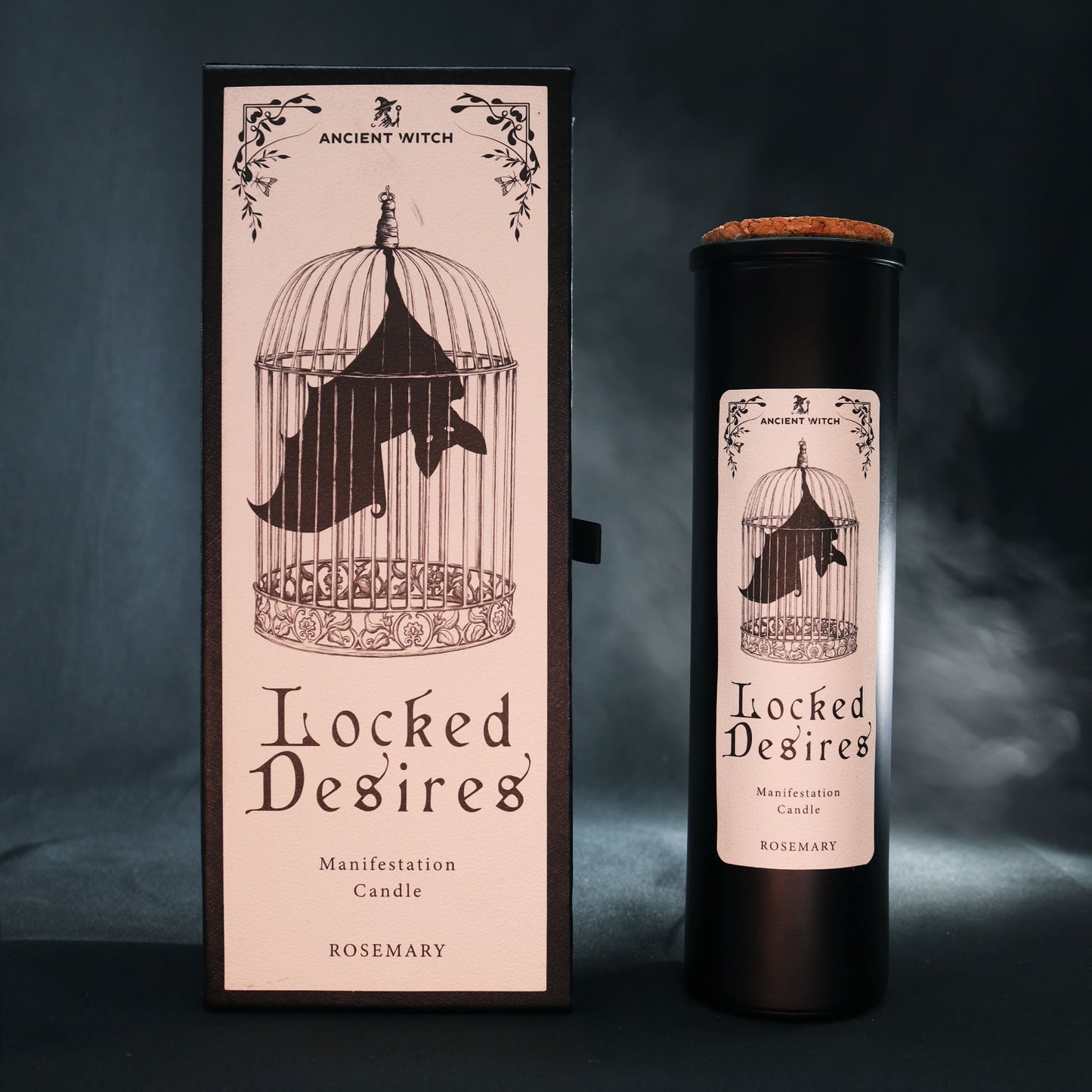 Ancient Witch Ritual Candles - Locked Desires - Luna Panther