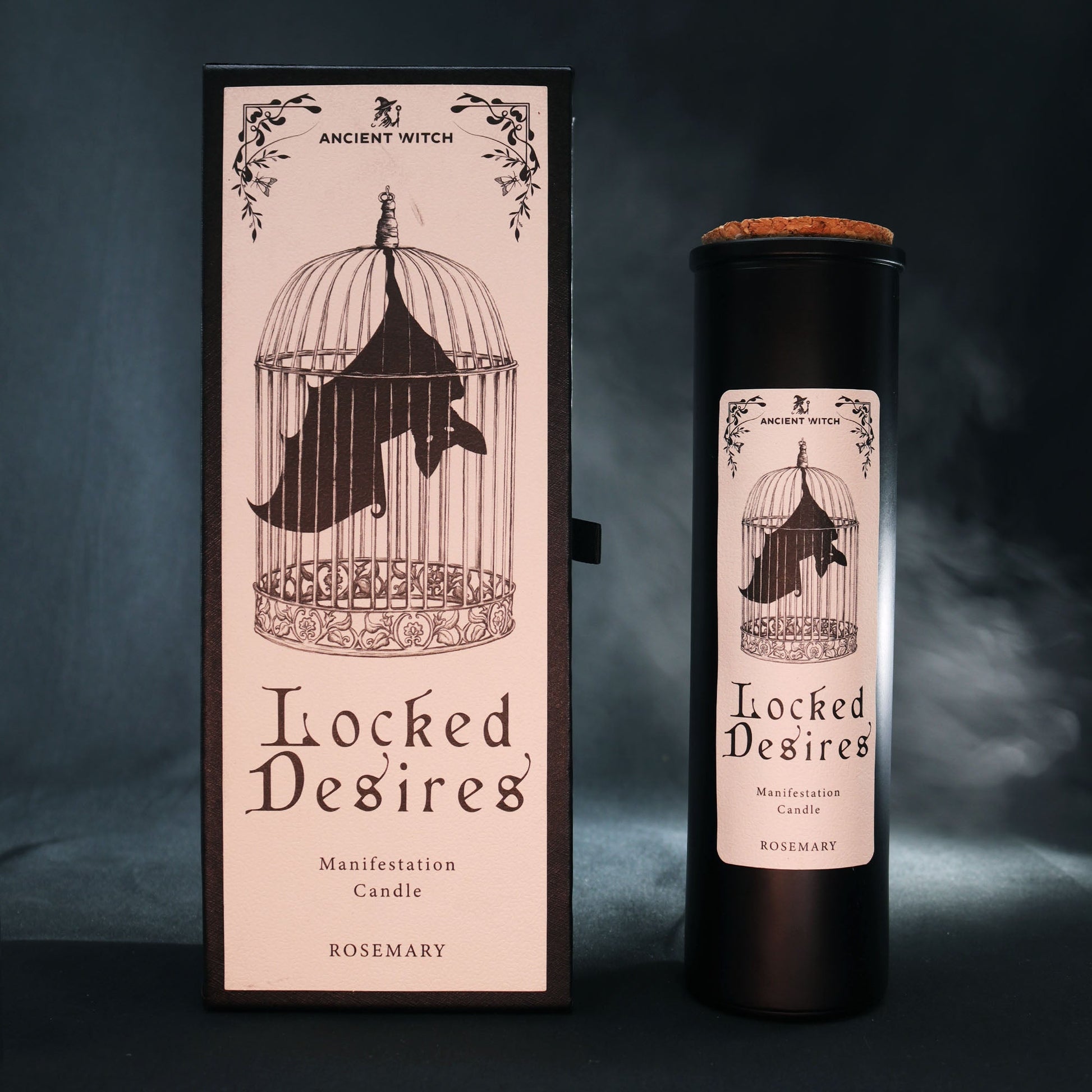Ancient Witch Ritual Candles - Locked Desires - Luna Panther