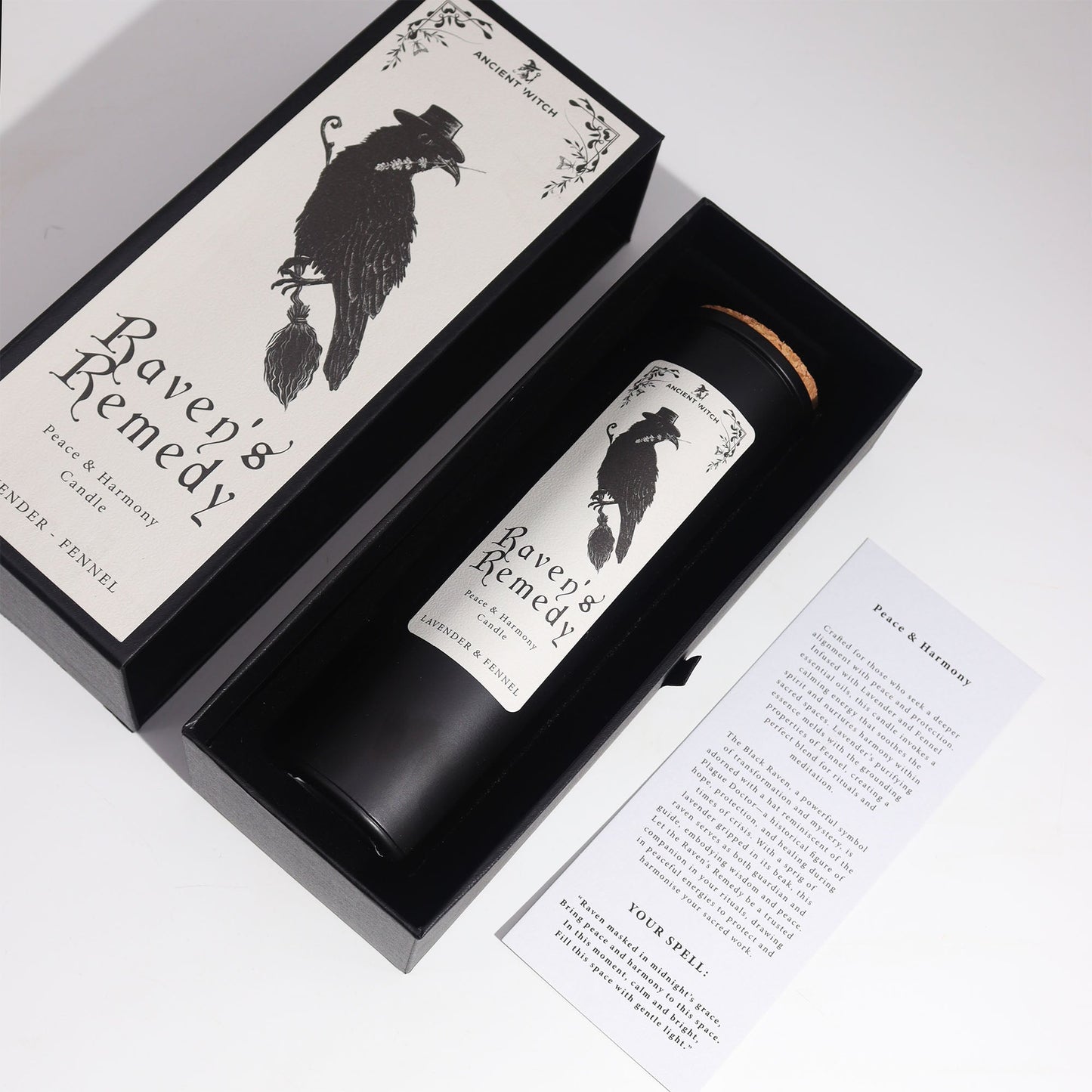 Ancient Witch Ritual Candles - Ravens' Remedy - Luna Panther
