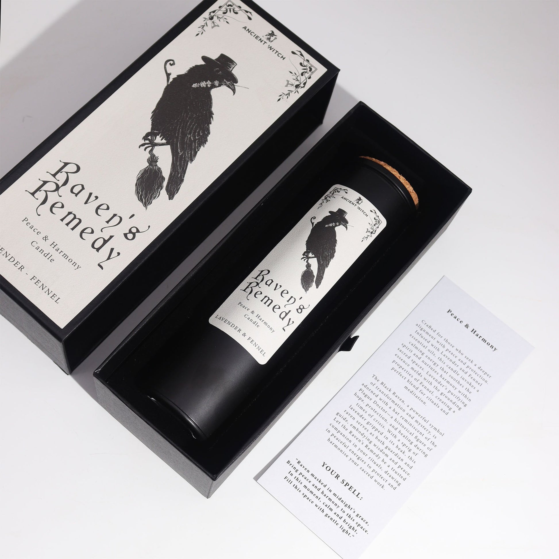 Ancient Witch Ritual Candles - Ravens' Remedy - Luna Panther