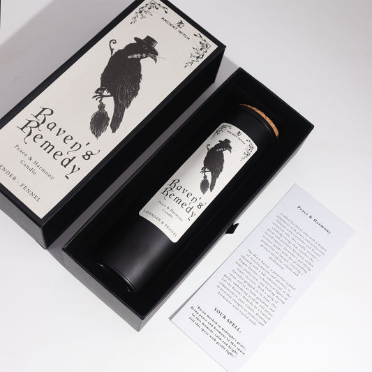 Ancient Witch Ritual Candles - Ravens' Remedy - Luna Panther alternate view