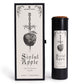 Polished Ancient Witch Ritual Candles - Sinful Apple featuring natural patterning and unique variations - Luna Panther