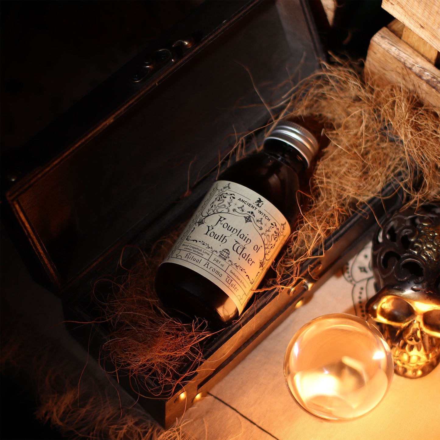 Ancient Witch Ritual Water - Fountain of Youth - Luna Panther