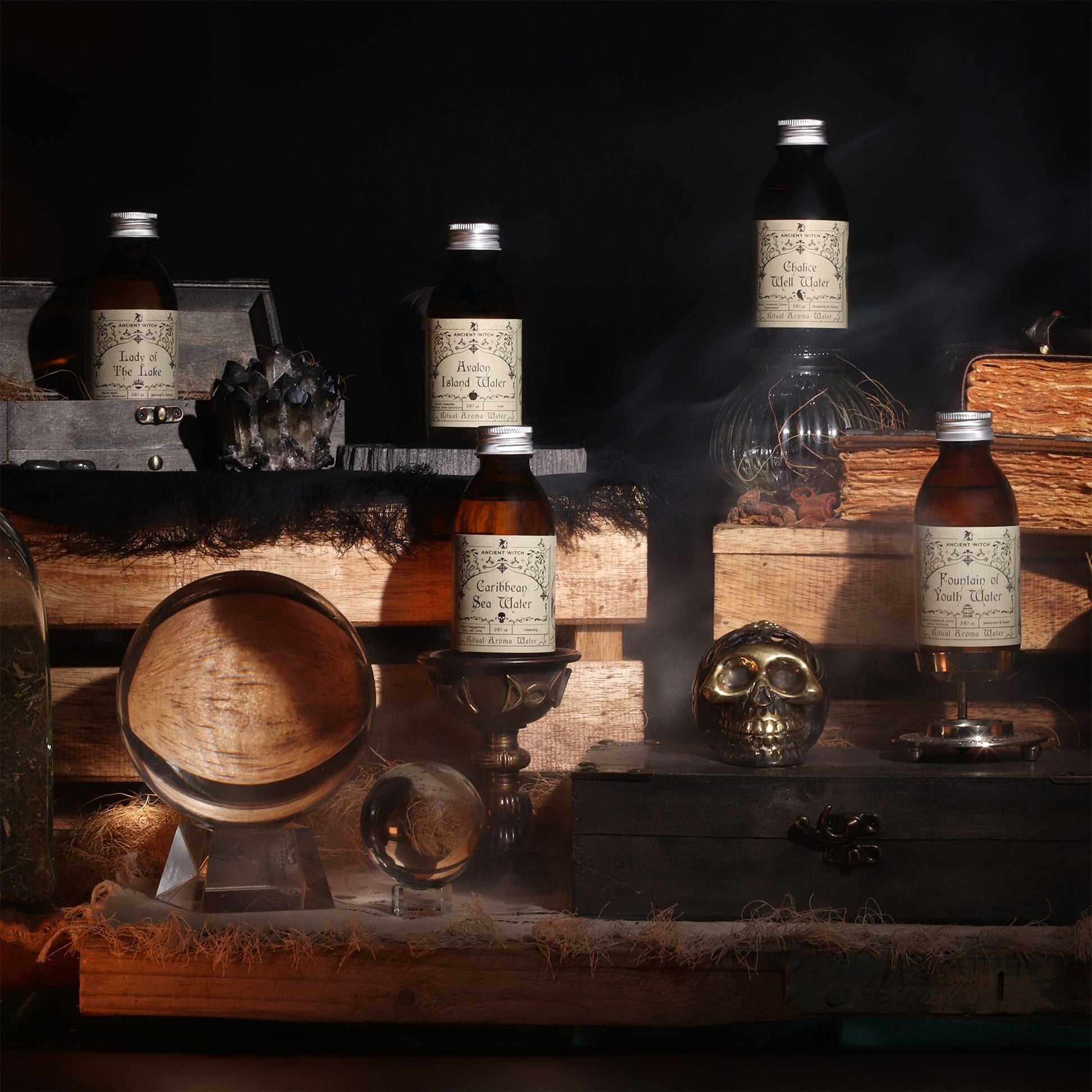 Ancient Witch Ritual Water - Fountain of Youth - Luna Panther