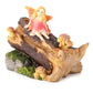 Polished Ancient Woodland Daydream Fairy Backflow Incense Burner 1 featuring natural patterning and unique variations - Luna Panther