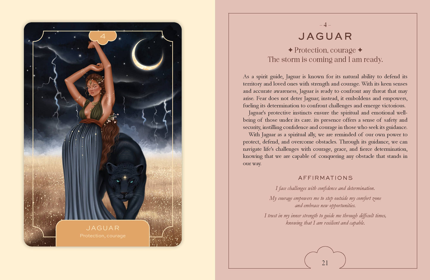 Animal Spirit Oracle - Luna Panther