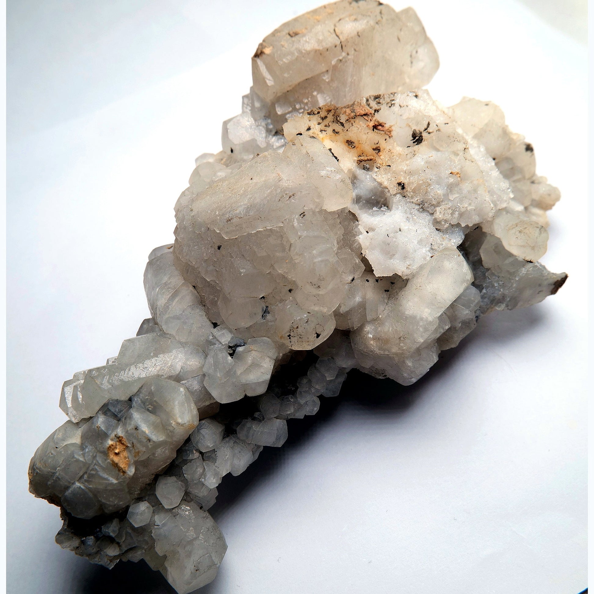 Apophyllite Cluster on Matrix - 695g - Luna Panther