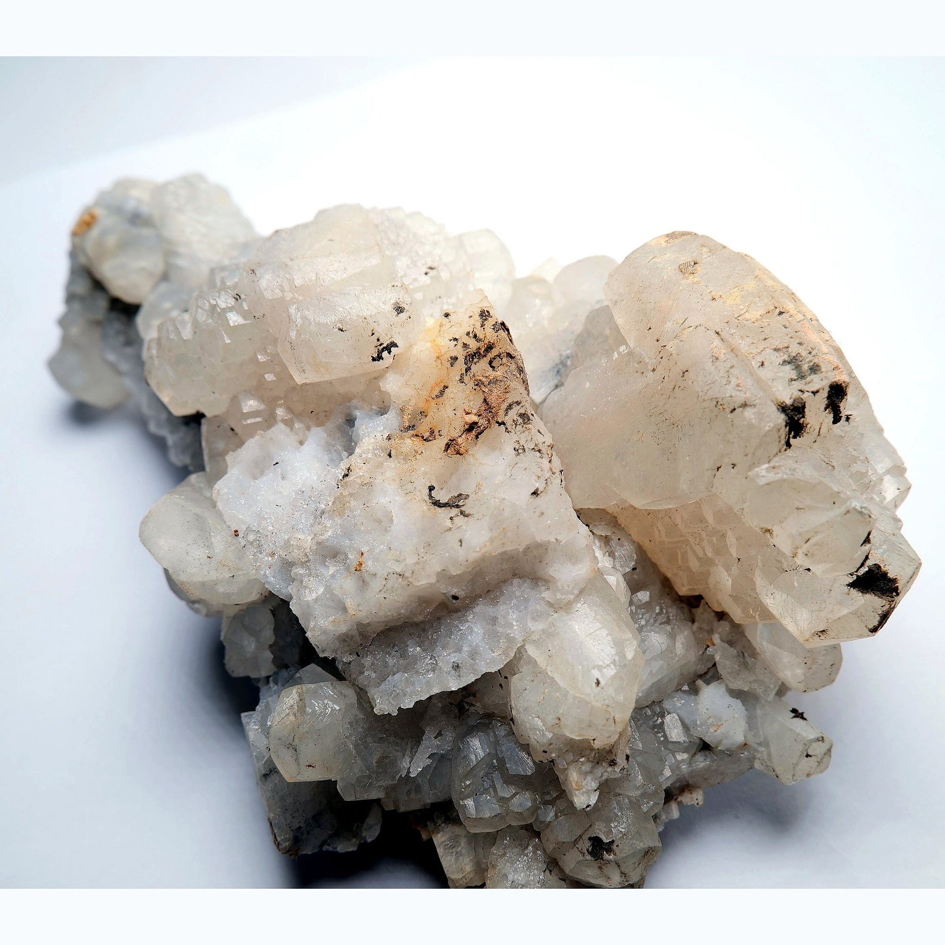 Apophyllite Cluster on Matrix - 695g - Luna Panther