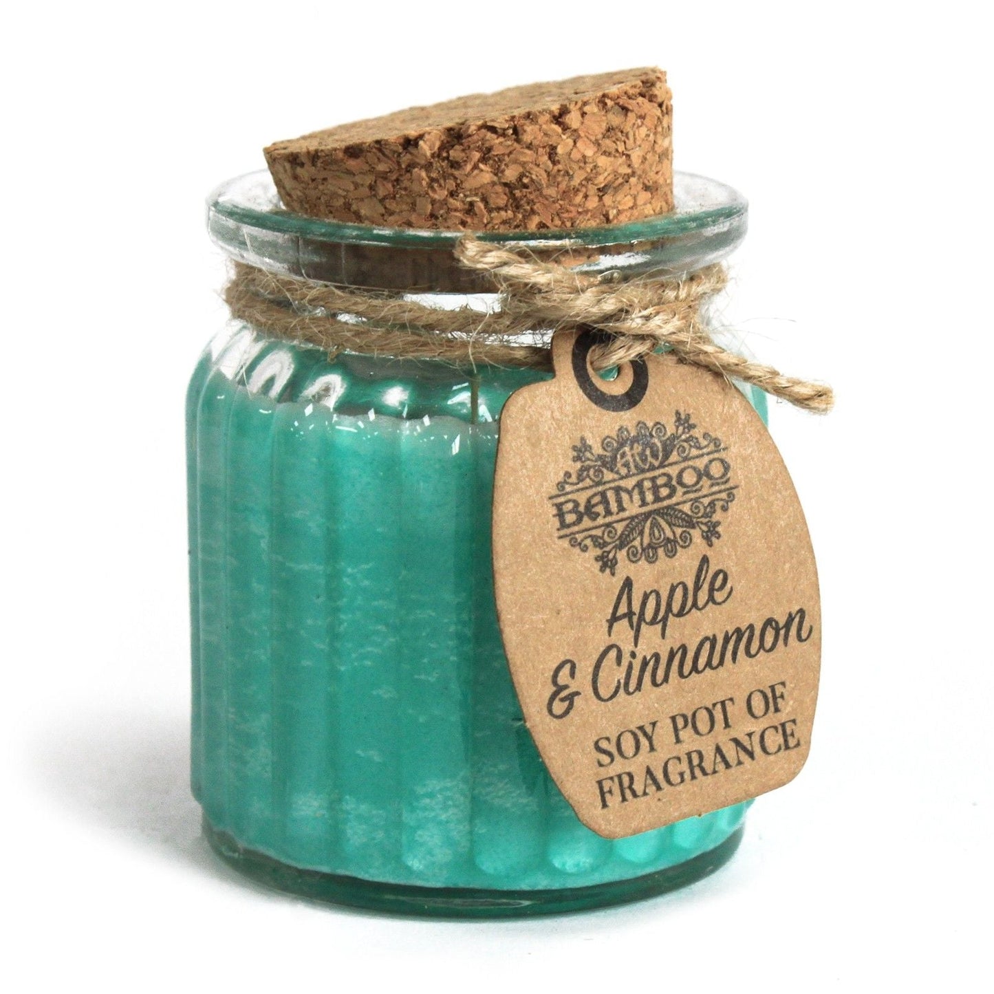 Apple & Cinnamon Soy Pot of Fragrance Candles - Luna Panther