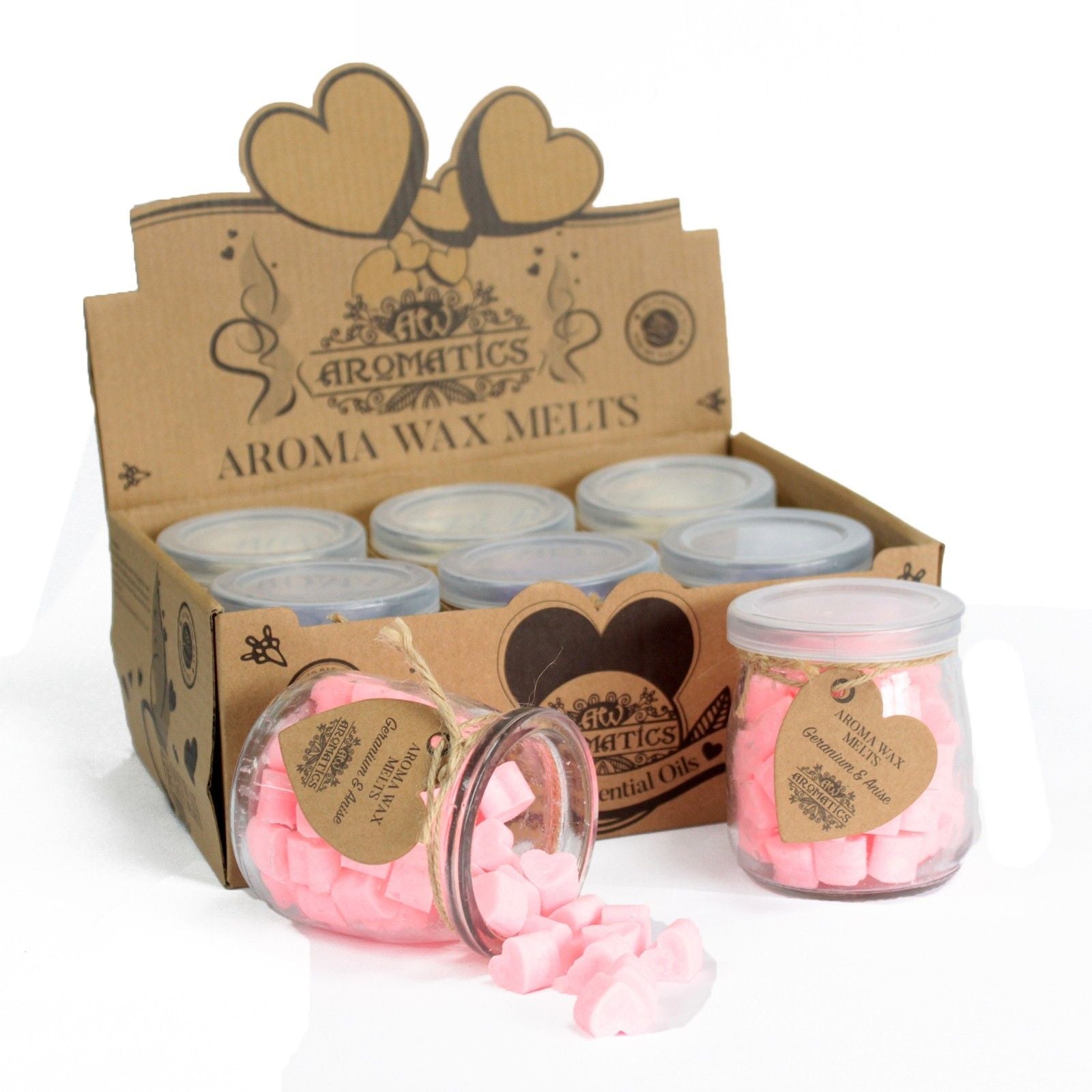 Aroma Wax Melts - Geranium & Anise - Luna Panther