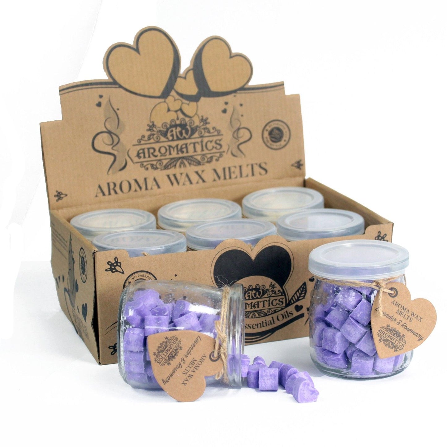 Aroma Wax Melts - Lavender & Rosemary - Luna Panther