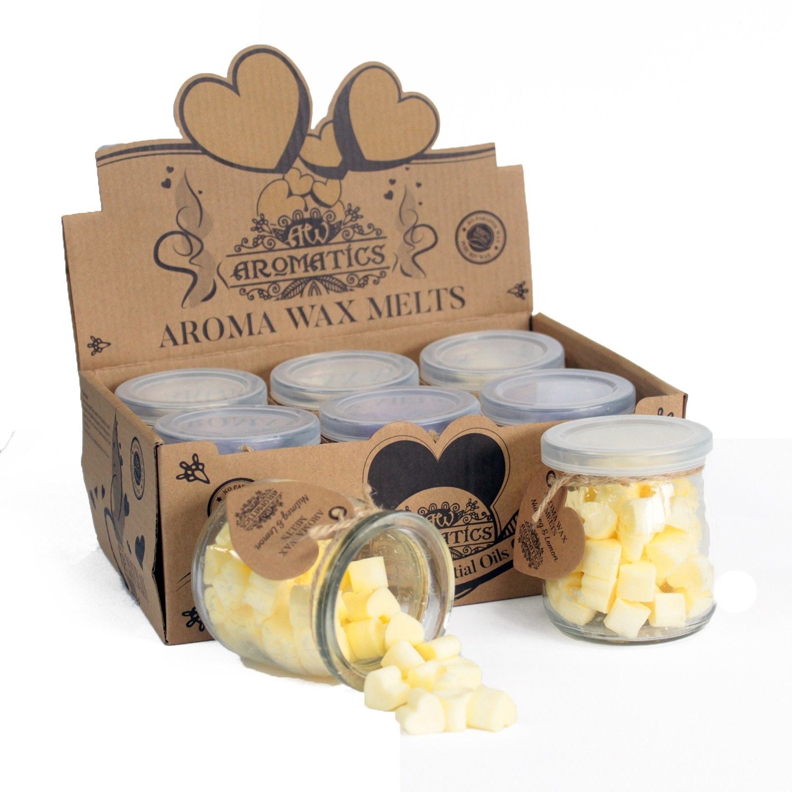 Aroma Wax Melts - Nutmeg & Lemon - Luna Panther