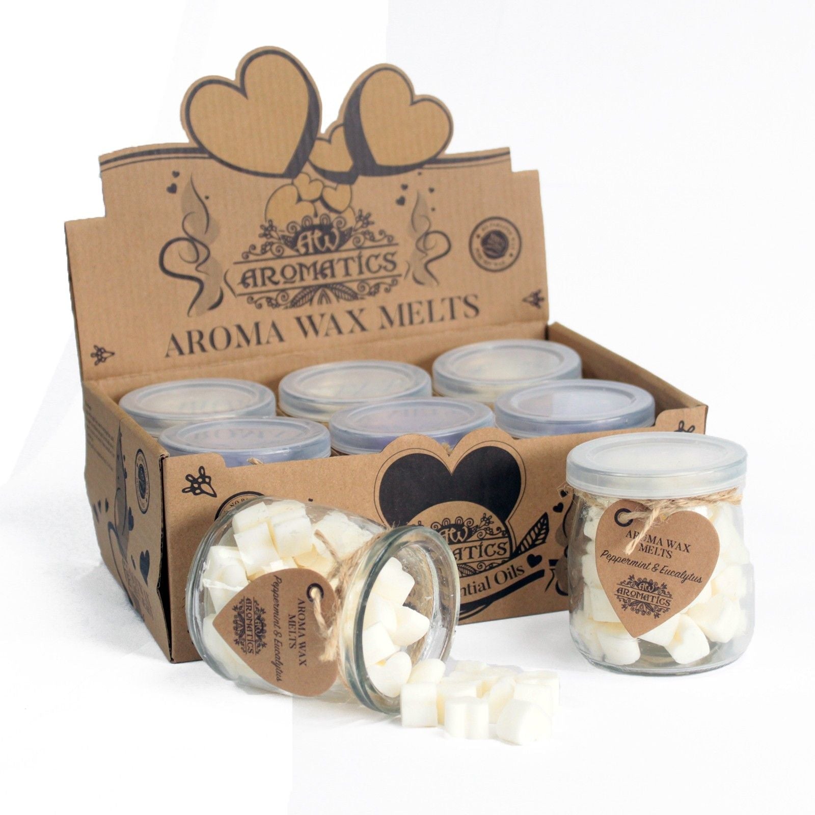 Aroma Wax Melts - Peppermint & Eucalytus - Luna Panther