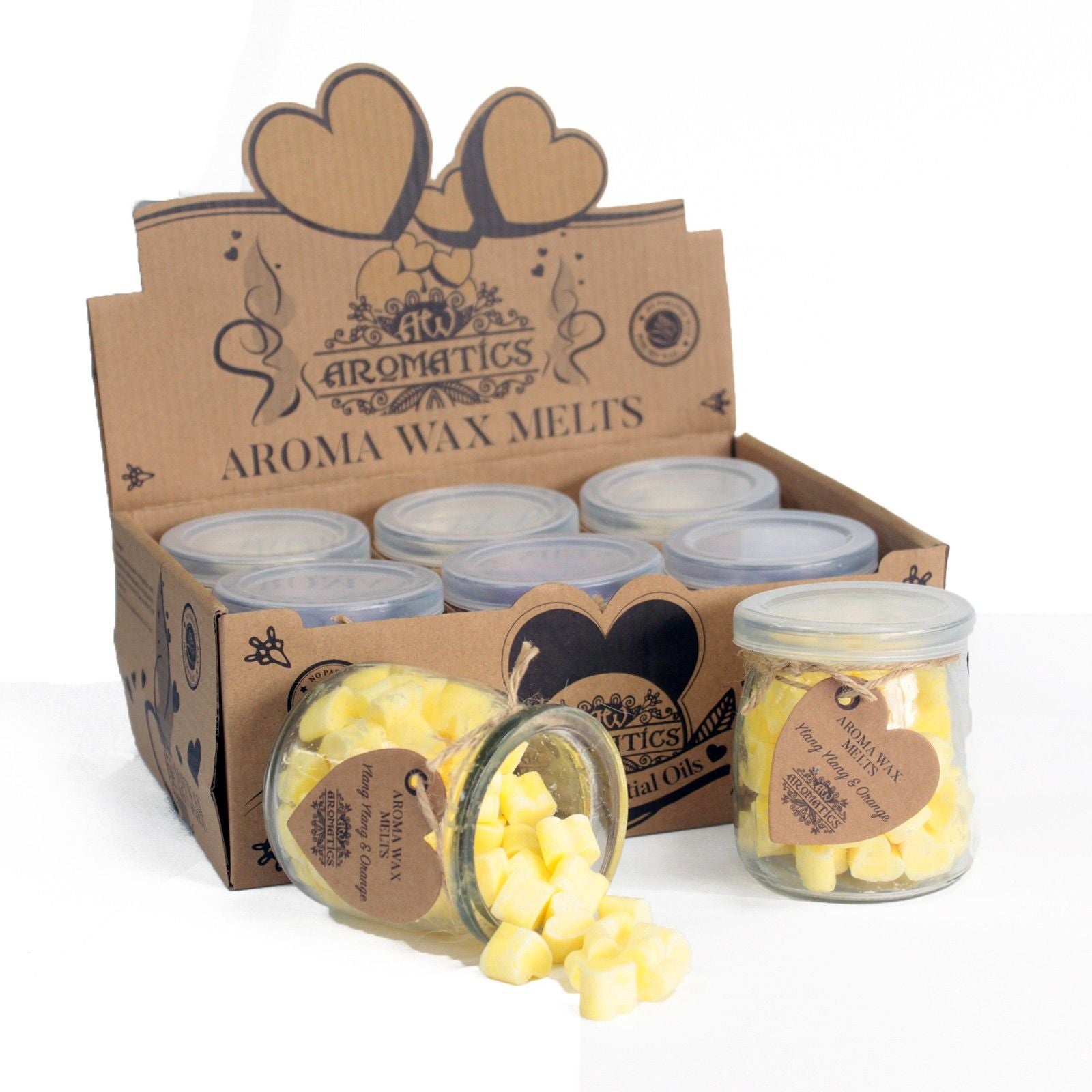Aroma Wax Melts - Ylang Ylang & Orange - Luna Panther