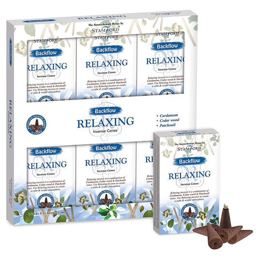 Aromatherapy Backflow Cones - Relaxing - Luna Panther alternate view
