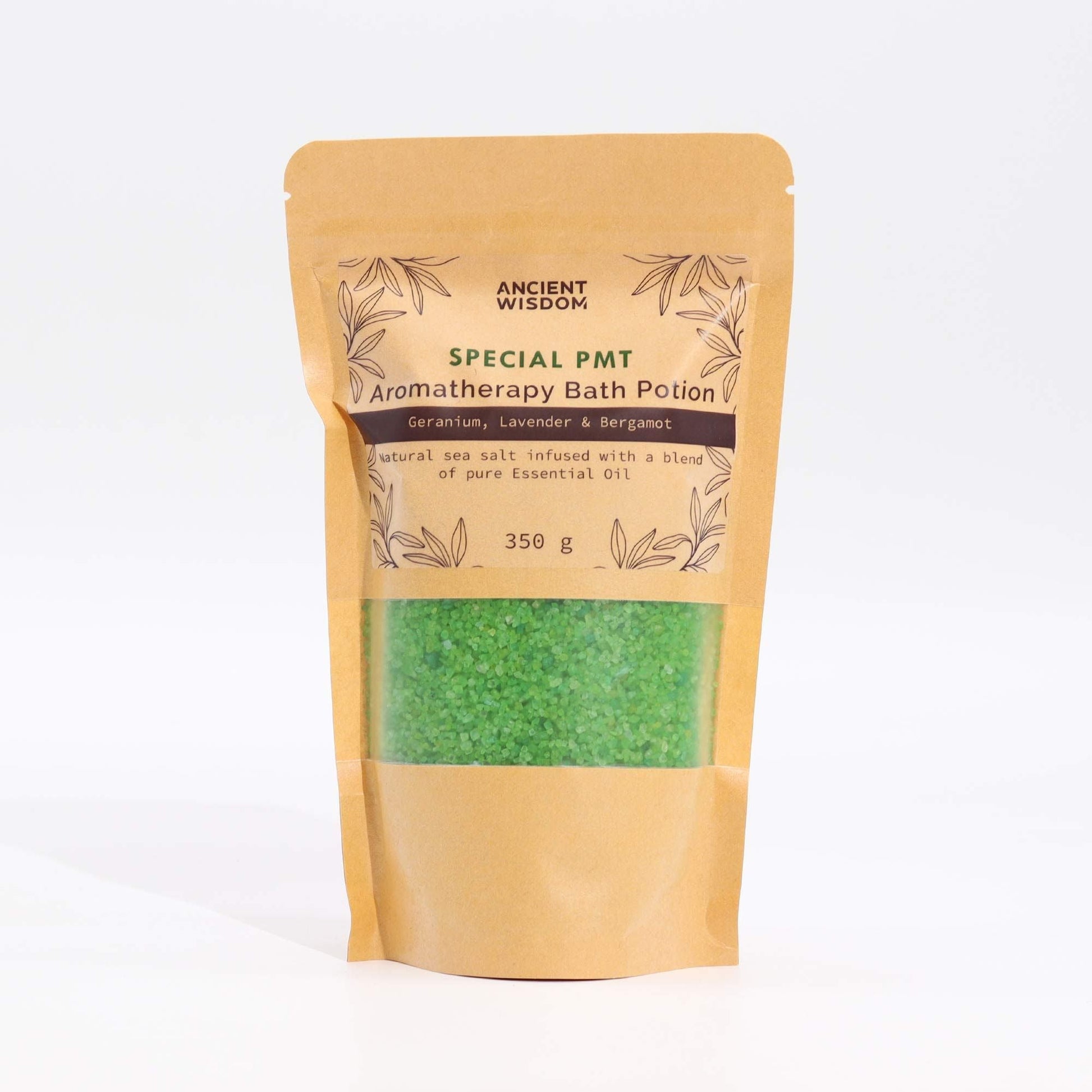 Aromatherapy Bath Potion in Kraft Bag 350g - PMT - Luna Panther