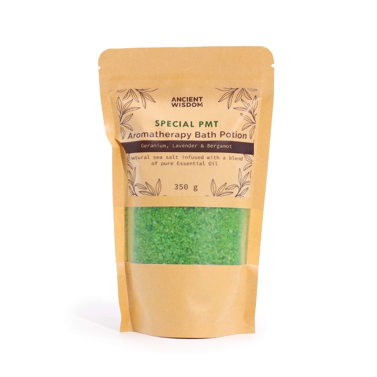 Aromatherapy Bath Potion in Kraft Bag 350g - PMT - Luna Panther