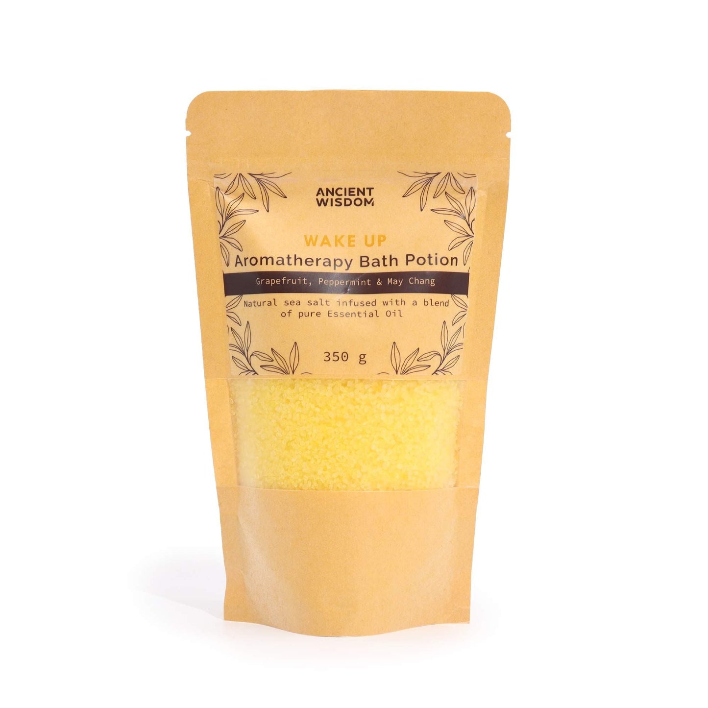 Aromatherapy Bath Potion in Kraft Bag 350g - Wake Up - Luna Panther