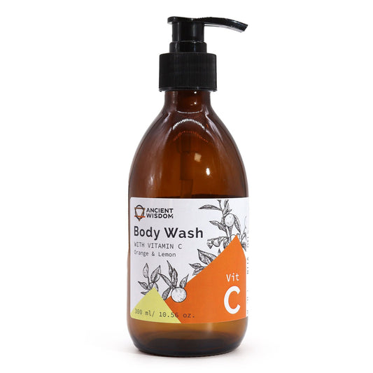 Aromatherapy Body Wash with Vitamin C – Orange & Lemon - Luna Panther